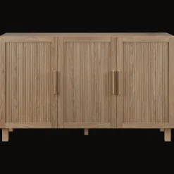 3 Door Wood Veneer Buffet