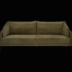3 Seat Green Sofa