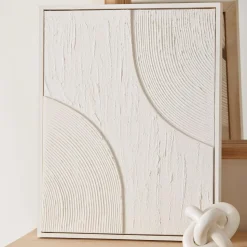 Abstract Knotted Ceramic Decorative Object