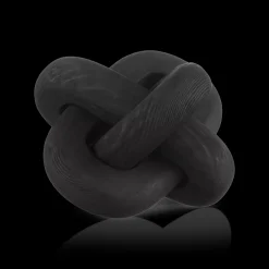 Abstract Knotted Wood Decorative Object