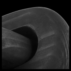 Abstract Knotted Wood Decorative Object