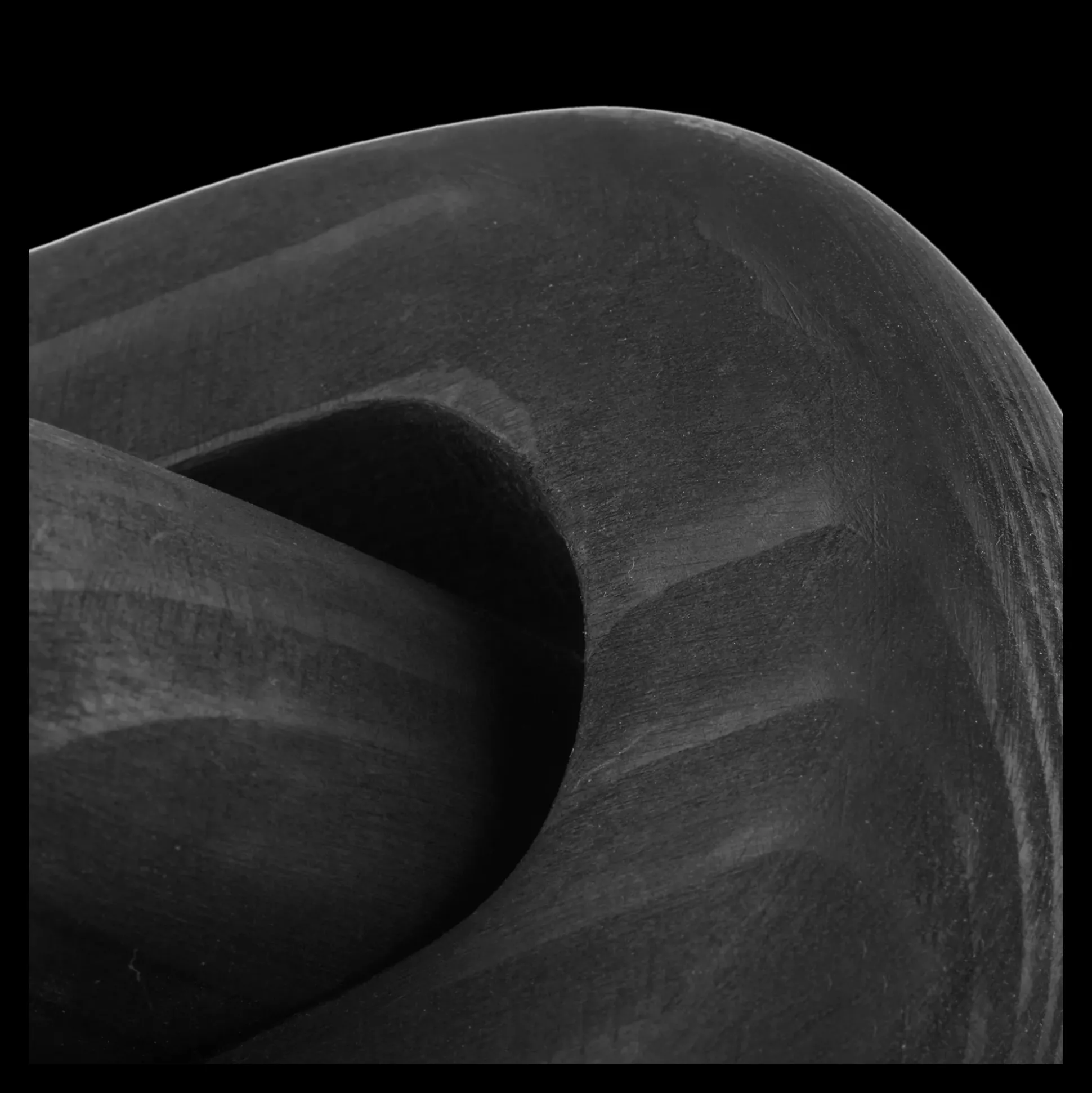 Abstract Knotted Wood Decorative Object