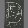 Abstract Lines Framed Art