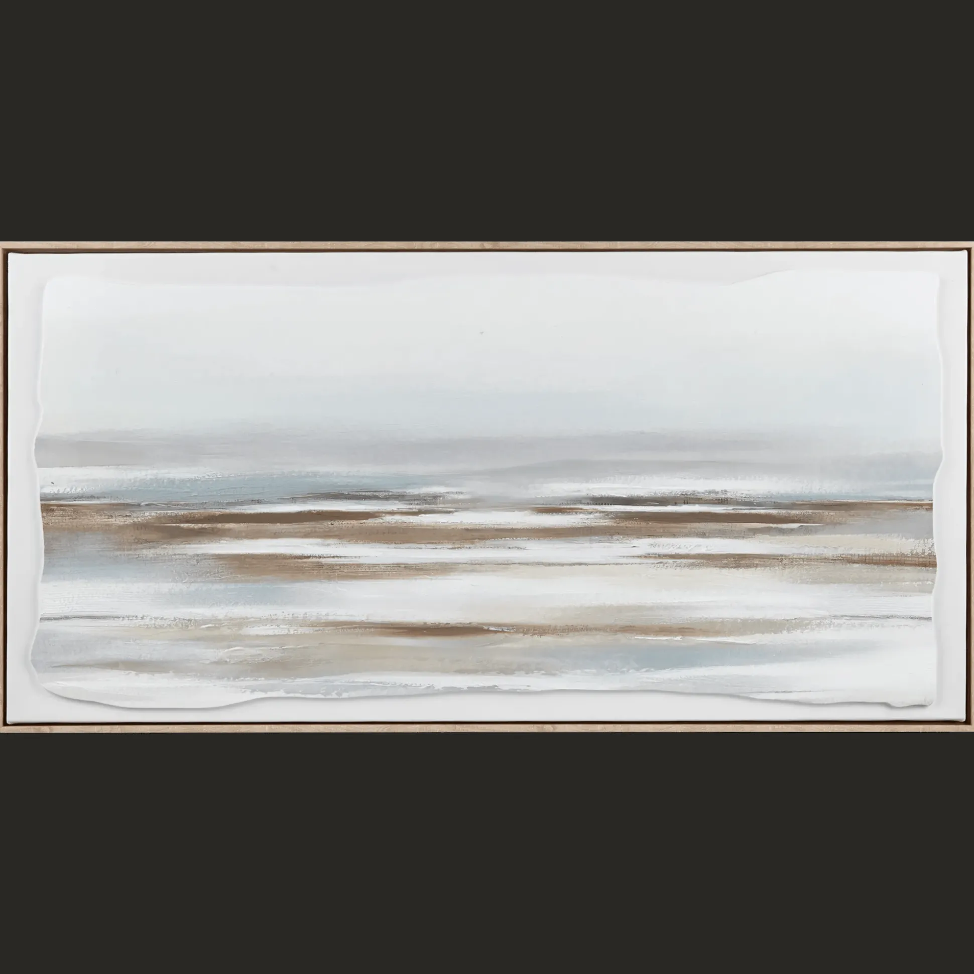Abstract Shore Framed Art