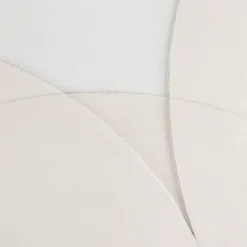 Abstract Tone-on-Tone Circles Framed Art