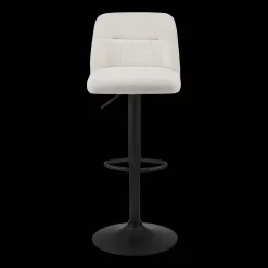 Adjustable Fabric and Metal Barstool