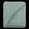 Aqua Lonny Woven Throw