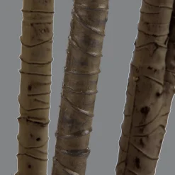 Artificial Exotic Floor Plant in White Pot