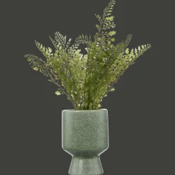 Artificial Fern in Ceramic Pot