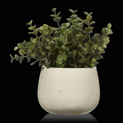 Artificial Plant in Beige Speckled Pot