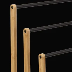 Bamboo Towel Rack