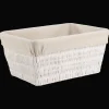 Basket With Linen Lining