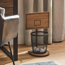 Basketball Hoop Garbage Bin