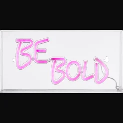 Be Bold Plexiglass LED