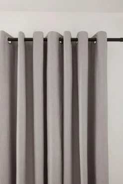 Beige Chambray Blackout Curtain