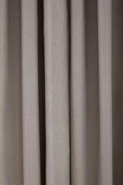 Beige Chambray Blackout Curtain