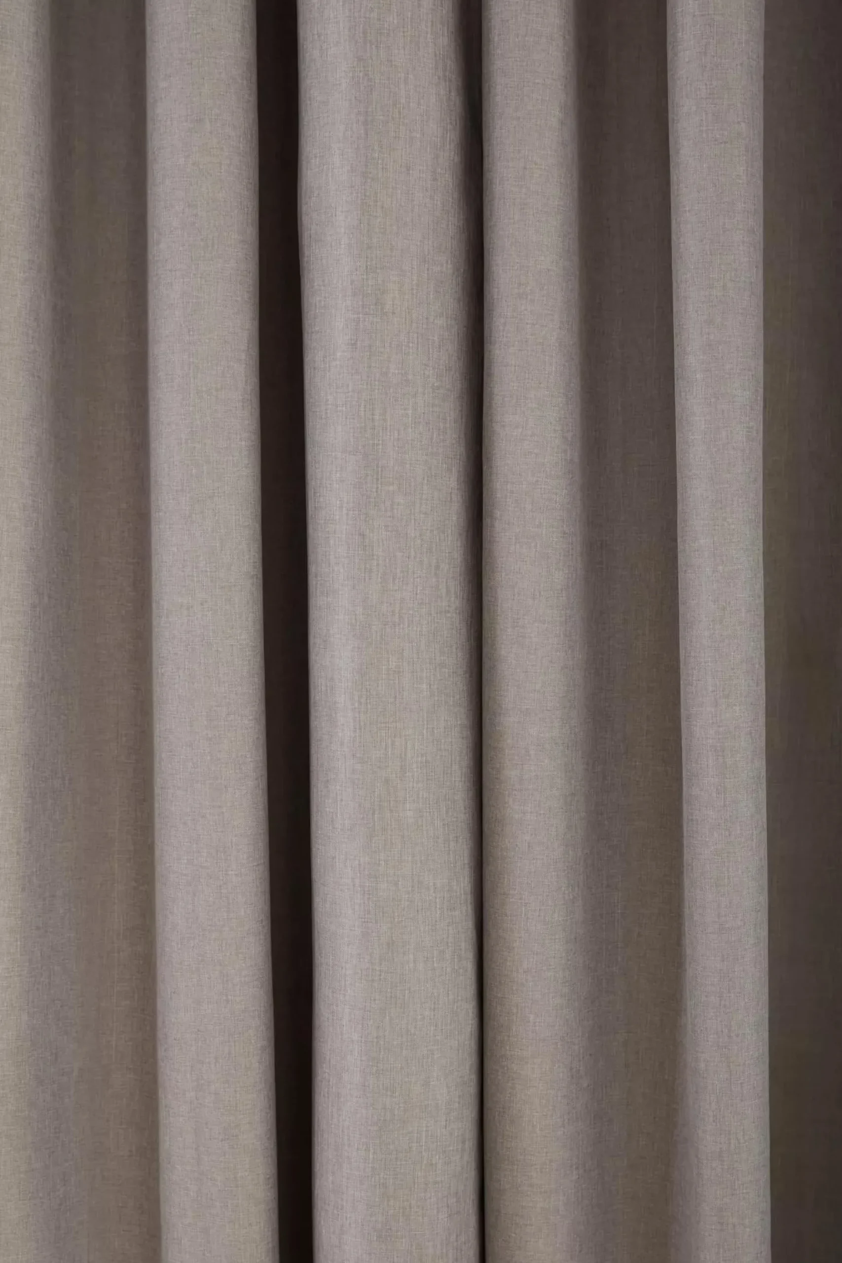Beige Chambray Blackout Curtain