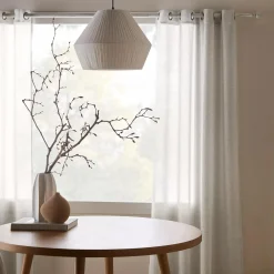 Beige Merlot Sheer Curtain