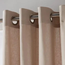 Beige Naturia Panel Curtain