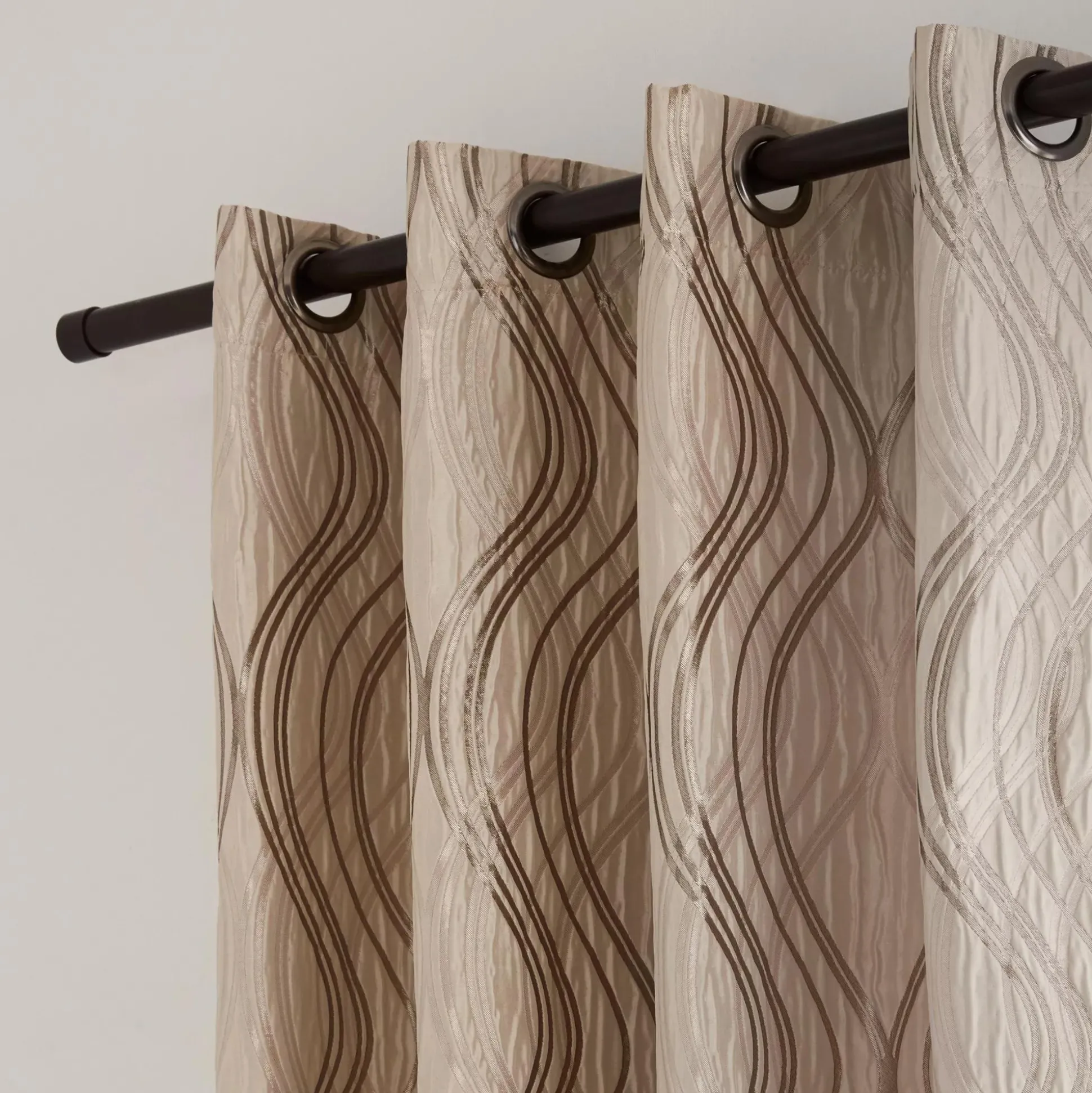 Beige Prato Panel Curtain