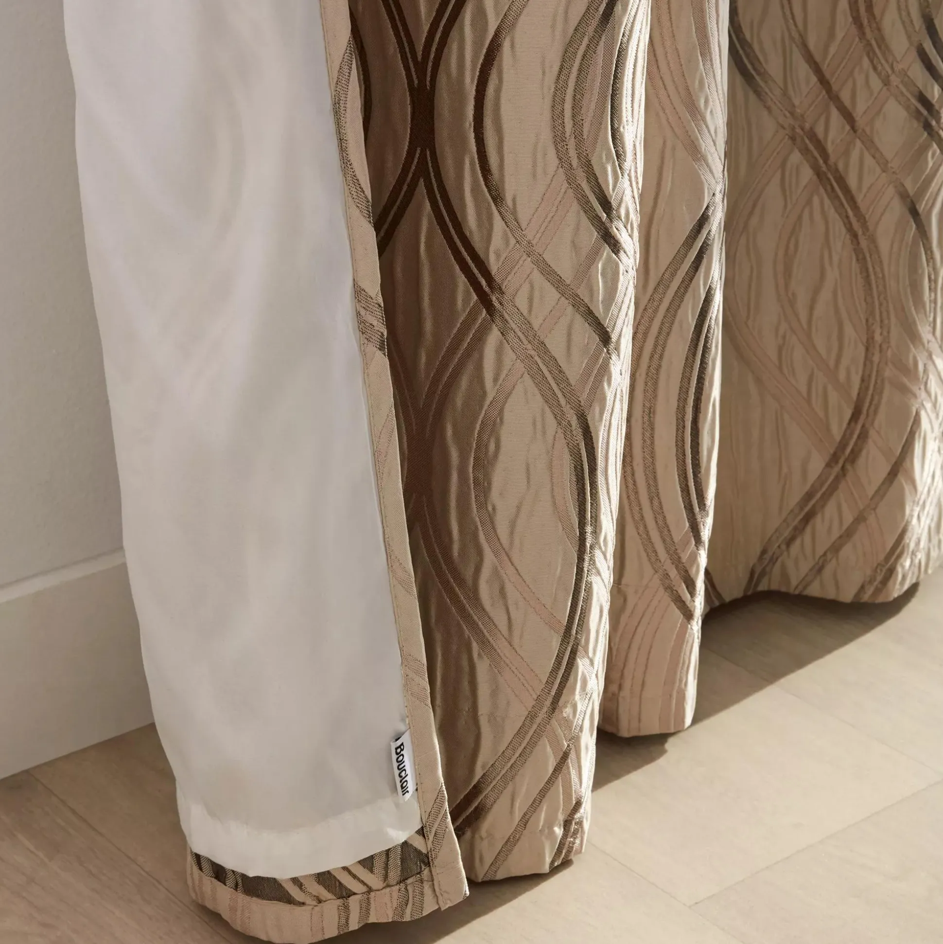 Beige Prato Panel Curtain