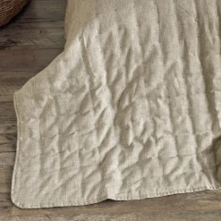 Beige Quin Collection - 3-Piece Coverlet Set