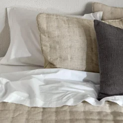 Beige Quin Collection - 3-Piece Coverlet Set