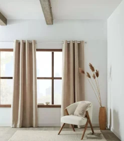 Beige Tajo Panel Curtain