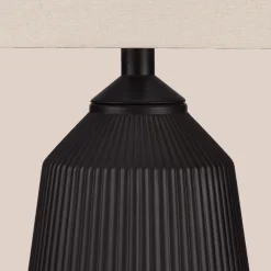 Black And White Ceramic Table Lamp