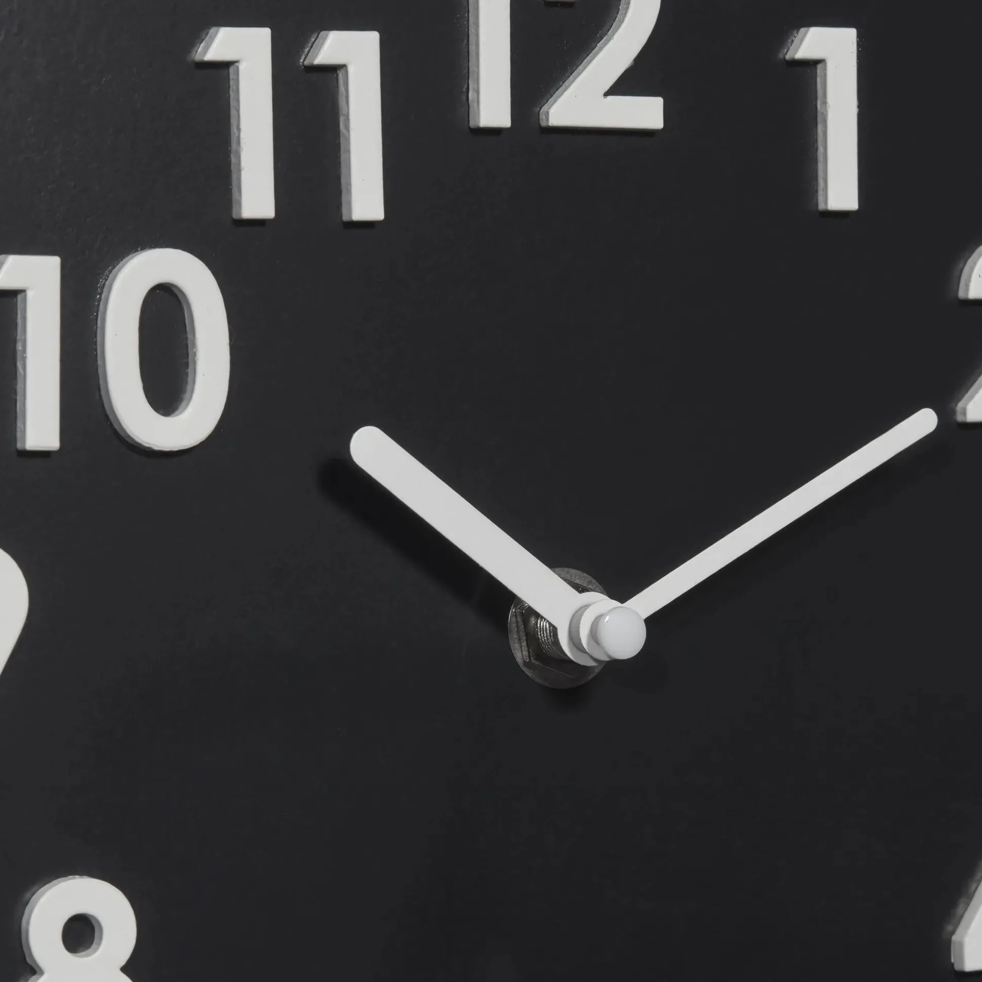 Black And White Square Clock