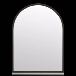 Black Arched Mirror