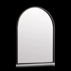 Black Arched Mirror