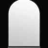 Black Arched Mirror