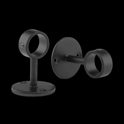 Black Ceiling Brackets 22/25 mm