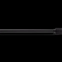 Black Chelsea Curtain Rod Set - Diameter 16/19 mm