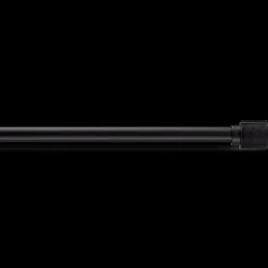 Black Chelsea Curtain Rod Set - Diameter 16/19 mm