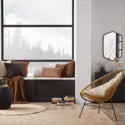 Black Clifford Decorative Pillow