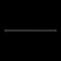 Black Curtain Tension Rod - Diameter 22/25 mm