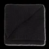 Black Lonny Woven Throw