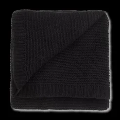 Black Lonny Woven Throw