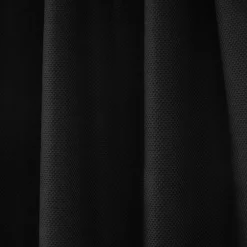 Black Ortega Blackout Back-Tab Curtain