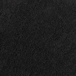 Black Set of 6 Large Washcloths