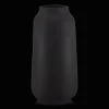 Black Textured Vase