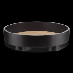 Black Tray & Natural Tray On Stand