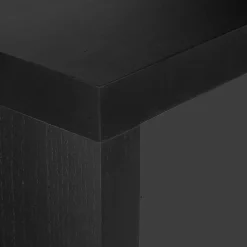 Black Wood Veneer Console Table