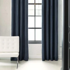 Blue Darja Blackout Curtain