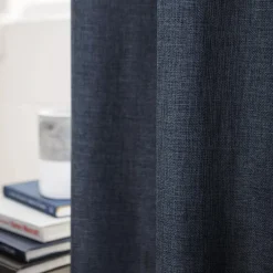 Blue Darja Blackout Curtain