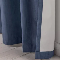 Blue Vence Blackout Curtain with Hidden Back Tab