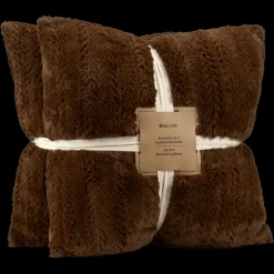 Brown Set of 2 Ellyn Decorative Pillow