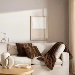 Brown Set of 2 Ellyn Decorative Pillow